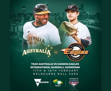 International Baseball Showdown - Game 2 - Team Australia v Hanwha Eagles