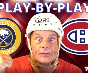 NHL GAME PLAY BY PLAY: SABRES VS CANADIENS