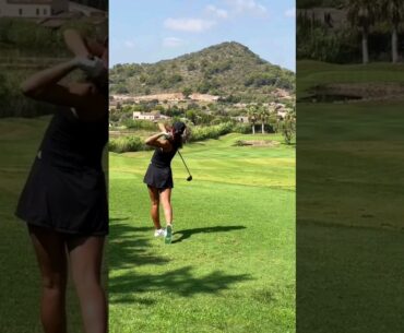 Mia Baker #golf #golfswing #shorts