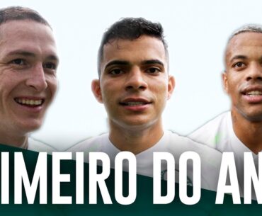 REFORÇOS TREINAM EM CAMPO COM O ELENCO | Treino Palmeiras (08/01)