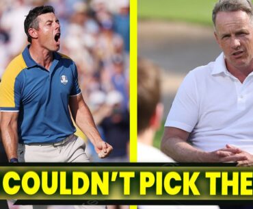 Luke Donald Corrects Misinformation About Ryder Cup Rules Contrary to Rory McIlroy's Claims