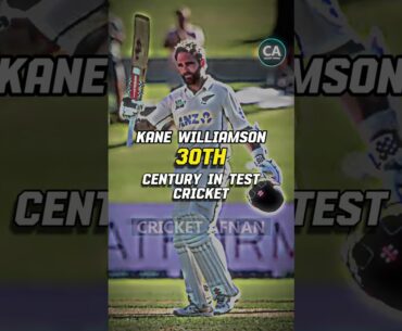 Kane Williamson 30th Test Century highlights New Zealand vs South Africa 1st Test Day 1 today SA NZ