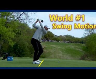 World No.1 "Scottie Scheffler" Awesome SwingMotion & Slow Motion, 世界1位「スコッティ・シェフラー」の驚異のスイングモーション2024