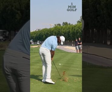 Want to Take a Divot?🏌️Tommy Fleetwood’s Iron Swing #golf #golfswing