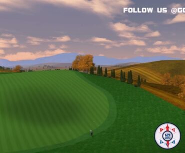 Golden Tee Great Shot on Bella Toscana!