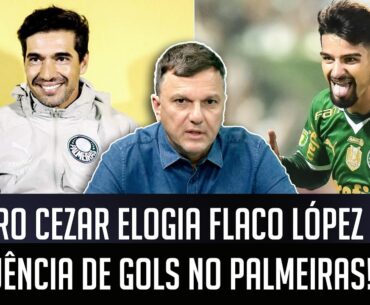 "O Flaco López TÁ MOSTRANDO que..." Mauro Cezar ELOGIA o ARTILHEIRO do Palmeiras após MAIS UM GOL!