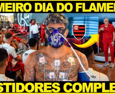 Bastidores Completo do Primeiro Dia do Flamengo na Pré Temporada de 2024