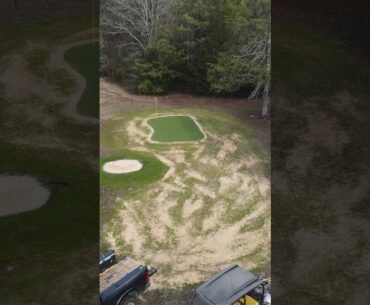 This golf project officially got out of hand!
