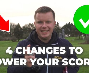 4 THINGS TO HELP MID-HIGH HANDICAP PLAYERS LOWER THEIR SCORE!