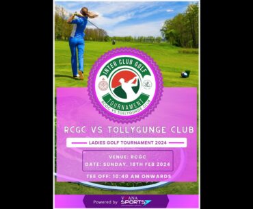 RCGC Vs Tollygunge Club Ladies Golf Tournament Reel #vyanasports #golf