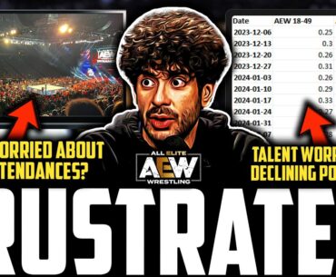 AEW Talent FRUSTRATED With LOW ATTENDANCE & DECLINING POPULARITY | WWE The Rock, Cody & Reigns PLANS