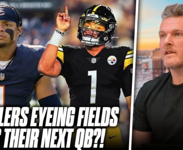 Steelers Overhauling Team, Justin Fields Rumored To Be A Target?! | Pat McAfee Reacts