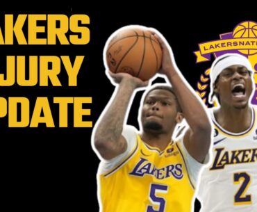Lakers Injury Update: Jarred Vanderbilt, Anthony Davis, Cam Reddish, Gabe Vincent | NBA Injury News