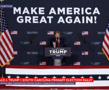 🇺🇸 Donald Trump | Full speech in North Charleston, South Carolina (Multilanguage Subtitles) [CC]
