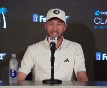 Daniel Berger Tuesday Press Conference 2024 Cognizant Classic in The Palm Beaches