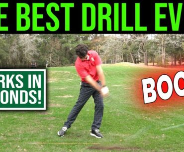 Ridiculously Simple NEW DRILL Gets You Great Ball Striking in Seconds - It's Unreal!