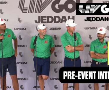 INTERVIEW: Fireballs ready to make jump | LIV Golf Jeddah