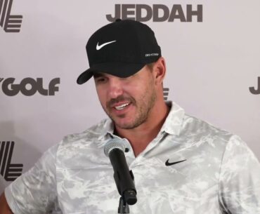 Brooks Koepka, Talo Gooch, Graeme McDowell, Jason Kokrak Smash 2024 LIV Golf Jeddah © LIV Golf