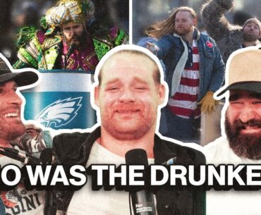 Jason, Chris Long and Beau Allen reveal funniest drunken moments from Eagles Super Bowl celebration