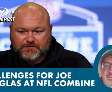 Brian Costello gives his takeaways from Jets GM Joe Douglas comments at the NFL Combine