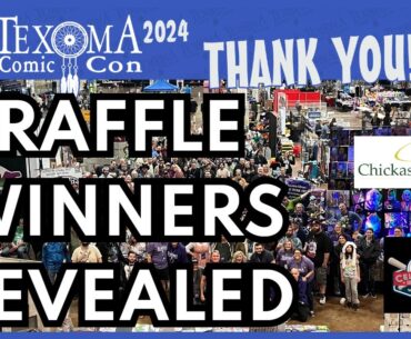 BIG WIN Texoma Comic Con 2024 Raffle Winners Unveiled #golf #sports #texoma #comiccon  #prowrestling