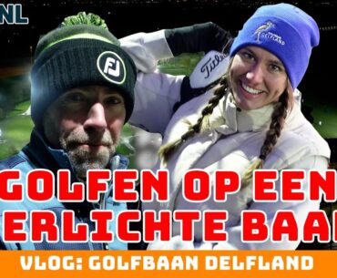 IJskoud rondje golf in het donker op Golfbaan Delfland