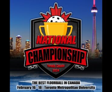 Floorball Canada National Championship - Championship Game - ON vs BC (MEN)