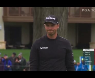 Wyndham Clark wins the AT&T Pebble Beach Pro Am 2024  ⛳️ 3rd PGA Tour win historic course record 60