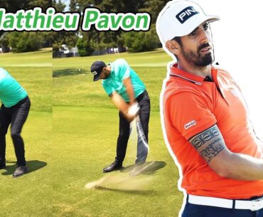 Matthieu Pavon マチュー・パボン フランスの男子ゴルフ スローモーションスイング!!!