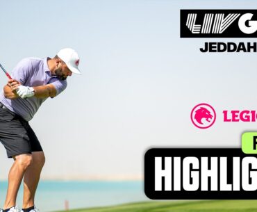 TEAM HIGHLIGHTS: Rahm's Legion XIII Grabs Round 1 Lead | LIV Golf Jeddah