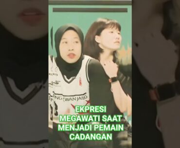 NGGAK CUMA PENONTON YANG TEGANG "MEGAWATI JUGA TENGANG #megawati #pertandinganhariini