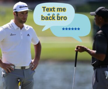 Tiger Woods leaves Jon Rahm hanging over LIV Golf move