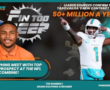 NFL Source Says Tua Tagovailoa’s Deal With The Miami Dolphins Will Be 50+ Million A Year?!