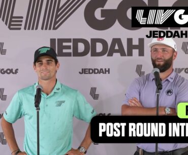 INTERVIEW: "Not Much Wrong" With Rahm's Bogey-Free 62 | LIV Golf Jeddah