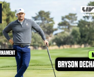 BRYSON MIC'D UP: All-Access With DeChambeau for Entire Event | LIV Golf Las Vegas