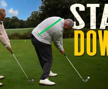 The RIDICULOUS Easy Way To fix Early Extension In The Golf Swing