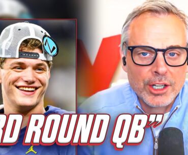 Why Michigan QB J.J. McCarthy isn’t a 1st round pick in 2024 NFL draft | Colin Cowherd Podcast