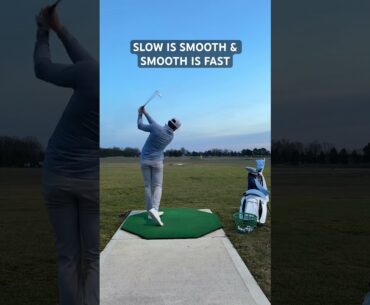 Slow Is Smooth & Smooth Is Fast #golf