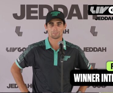 WINNER INTERVIEW: Niemann Suddenly The Man To Beat | LIV Golf Jeddah