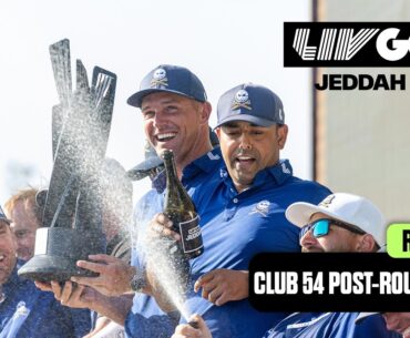 CLUB 54 POST-ROUND SHOW: Deep Dive On Crushers, Niemann Wins | LIV Golf Jeddah