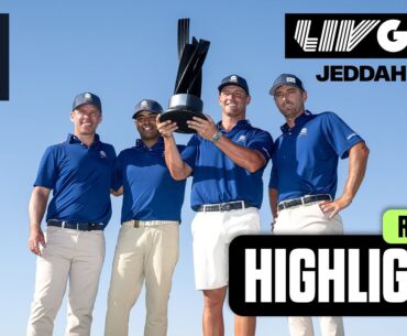 WINNING TEAM HIGHLIGHTS: Crushers Rally For Title | LIV Golf Jeddah