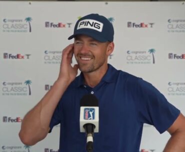 Victor Perez Monday Flash Interview 2024 Cognizant Classic in The Palm Beaches © PGA Tour