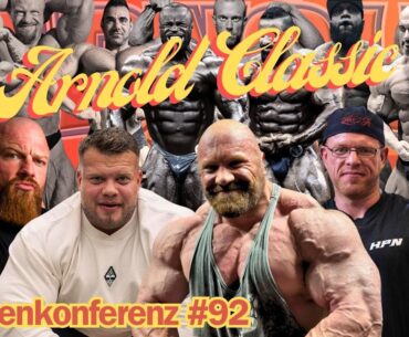 Massenkonferenz #92 (mit Tobi Hahne) Arnold Picks & Coaching | JUSTIN| KEVIN| MAIK| DOME| MARTIN