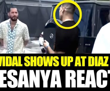 UFC Community SURPRISED due to Jorge Masvidal SHOWING UP at Nate Diaz gym, Adesanya, Mike Perry