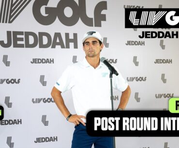 INTERVIEW: "Long Way To Go" for Leader Niemann | LIV Golf Jeddah