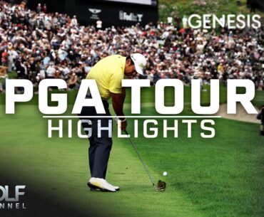 PGA Tour Highlights: The Genesis Invitational, Round 4 | Golf Channel