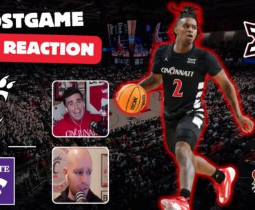 Cincinnati Bearcats Avoid Epic Collapse In 74-72 Win Over Kansas State | CBox Bearcats | 3.2.24