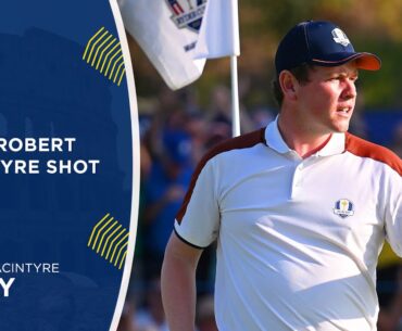 Every Robert MacIntyre Shot | 2023 Ryder Cup