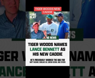 Tiger Woods has a new caddie?!?