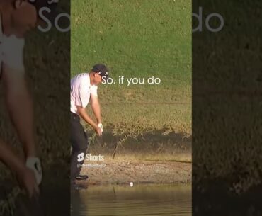 An easy shot out of water! @MadAboutGolf2 #shorts #golf